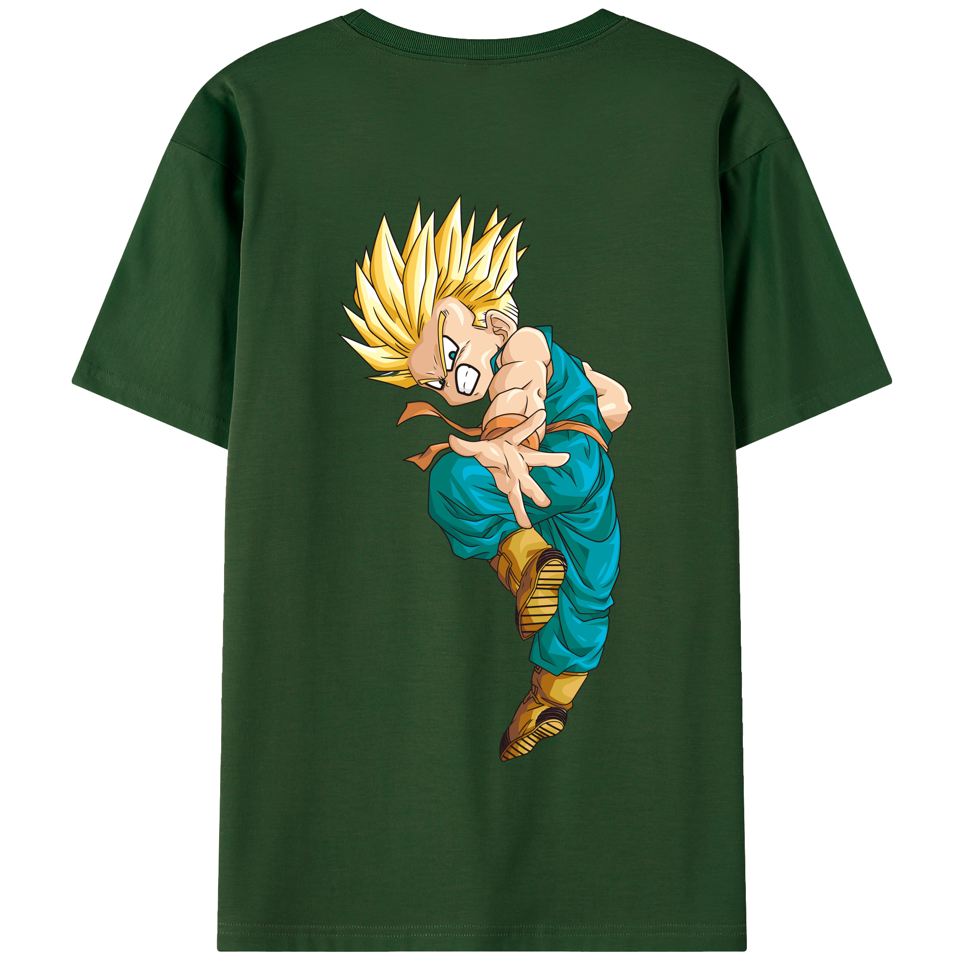 （画像用） ドラゴンボール DRAGON BALL 綿100％半袖Tシャツ（背面プリント）
